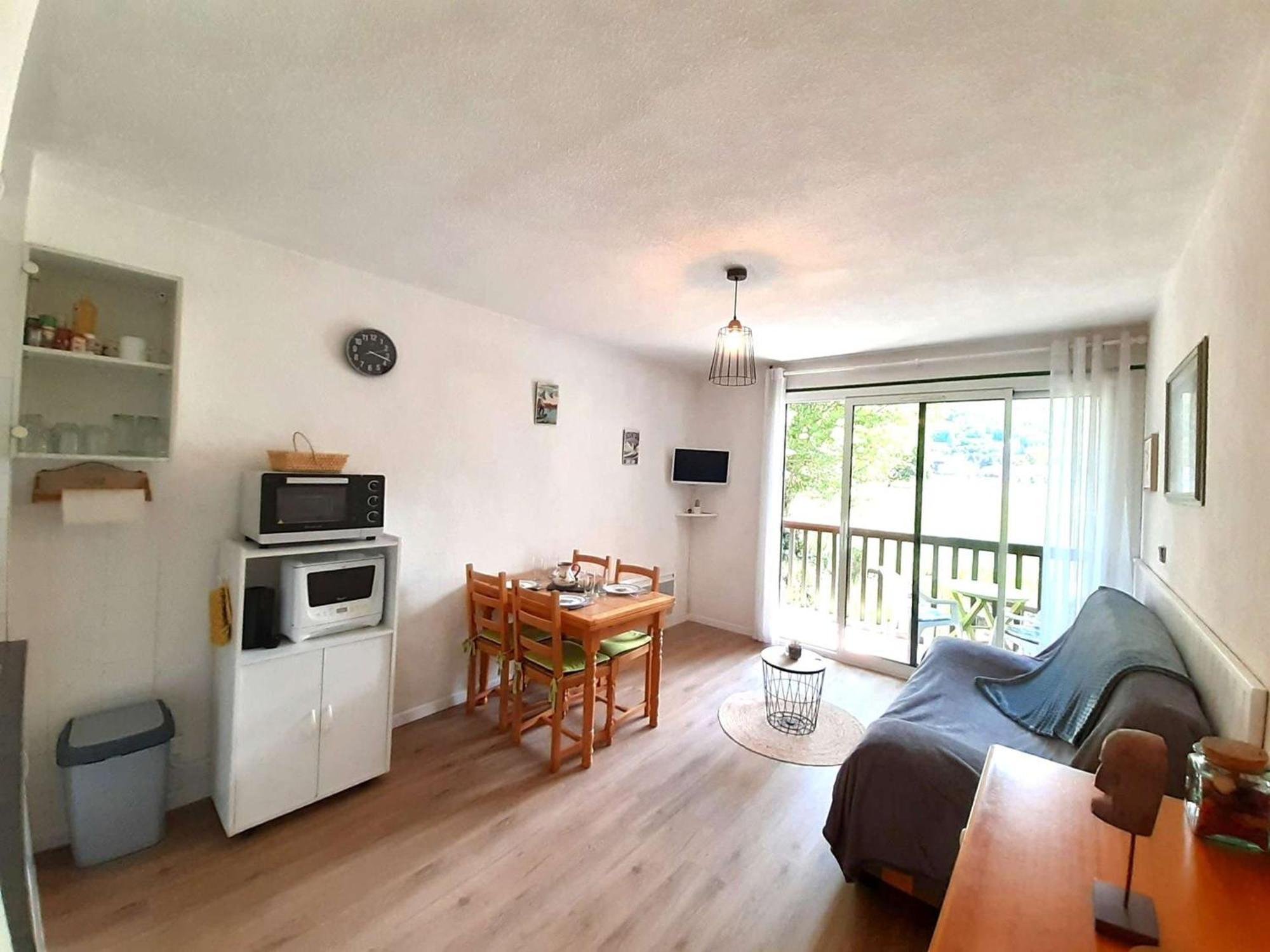 T2 A Vielle-Aure, 4 Pers, Balcon Sud, Parking, Kitchenette Equipee, Proche Commodites - Fr-1-457-325 Екстериор снимка